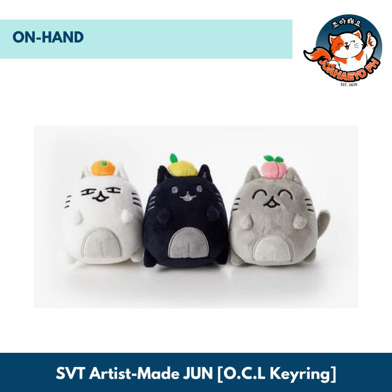 [ON-HAND] SEVENTEEN ARTIST-MADE COLLECTION JUN O.C.L KEYRING SET [SEALED]