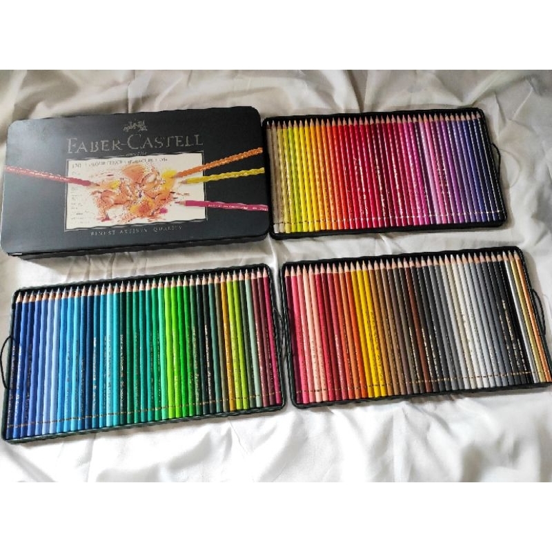 Faber-Castell Polychromos Colored Pencil Tin Set, 120-Colors