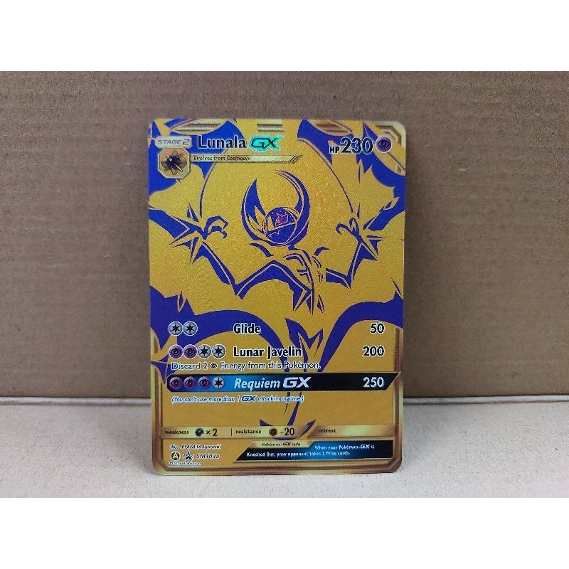 242 191 pokemon card Lunala GX Case | Promo Sun and Moon main image 0