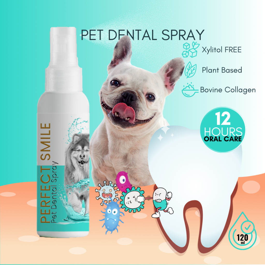 Perfect Smile Pet Dental Spray (120 ML) Oral Care For Dog and Cat