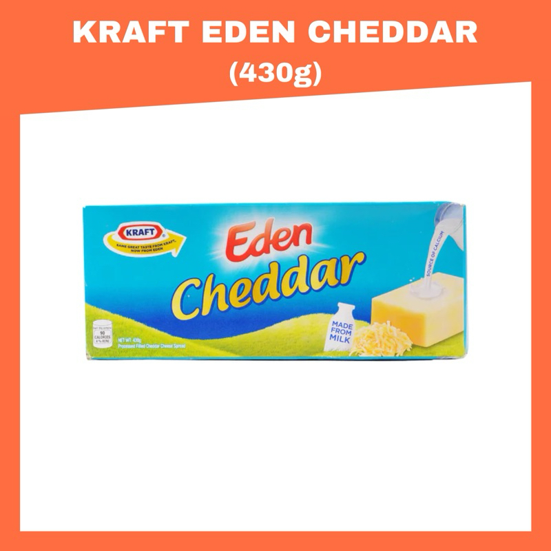 Kraft Eden Cheddar Cheese 430g Shopee Philippines