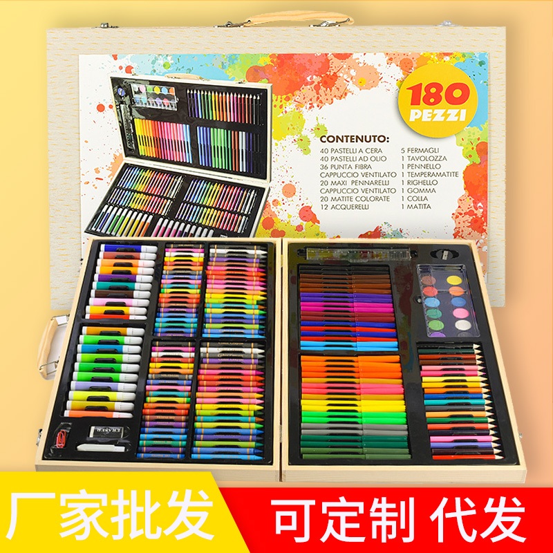 Someday 180PCS Kids Super Mega ART Coloring Set Drawing kids Art ...