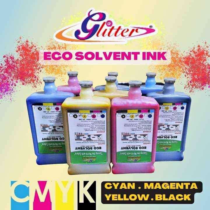 GLITTER ECO SOLVENT INK for Large Format Printer - DX5, DX11, DX7 ...