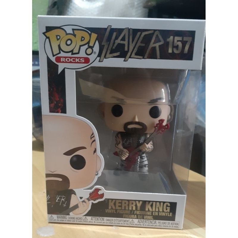 Funko Pop! Rocks: Kerry King Degli Slayer - Figura Collezionabile In Vinile 9cm