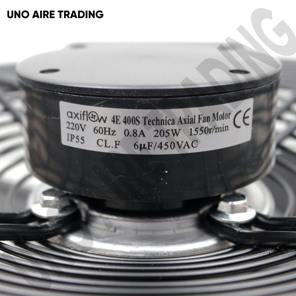 Condenser Fan Motor AXIFLOW YWF-4E400S 400MM BLADE 220V 1PH 1550RPM ...