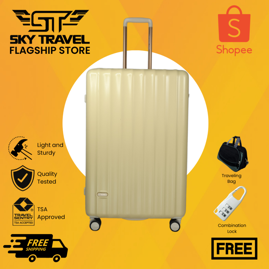 Sky Travel Luggage Large Size Hard case(28 inc.) (9735) with Hinomoto