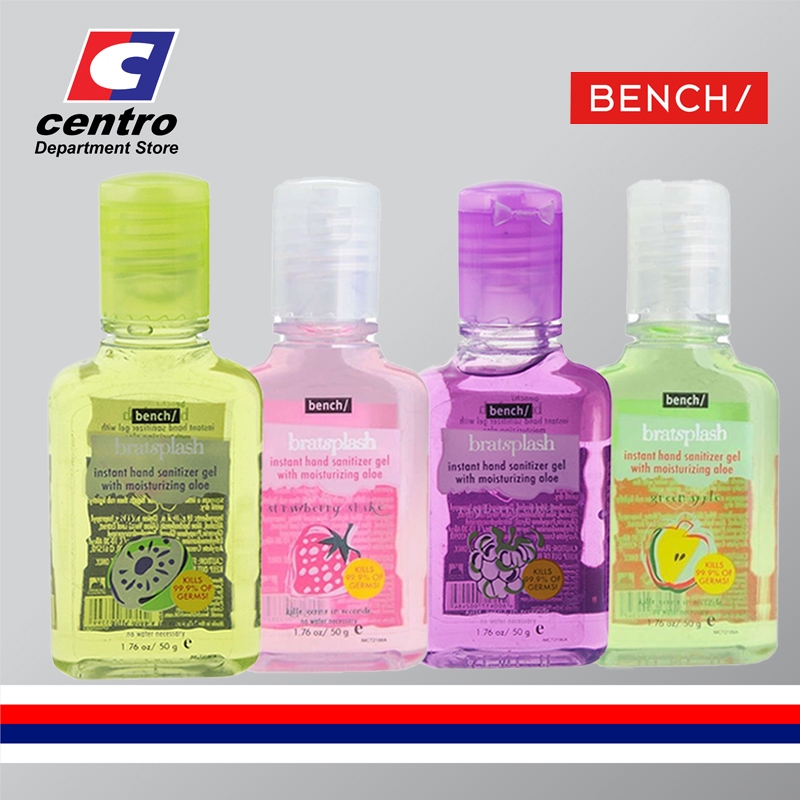 Bench Bratsplash Hand Sanitizer 50ml (Kiwi Frost, Raspberrry Crush