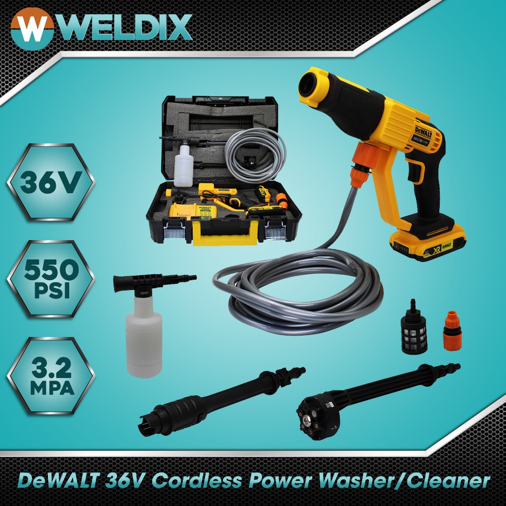 DeWALT / Makita / Powerful 36V Cordless Power Cleaner Washer Shopee