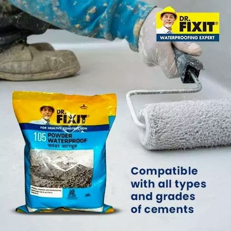 DR.FIXIT WATERPROOFING POWDERS EXPERT MIX IT WITH CEMENT 105 500G ...