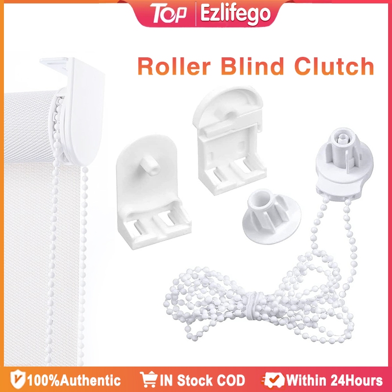 25mm Roller Blind Clutch Replacement with Brackets and Bead Chain Shade ...