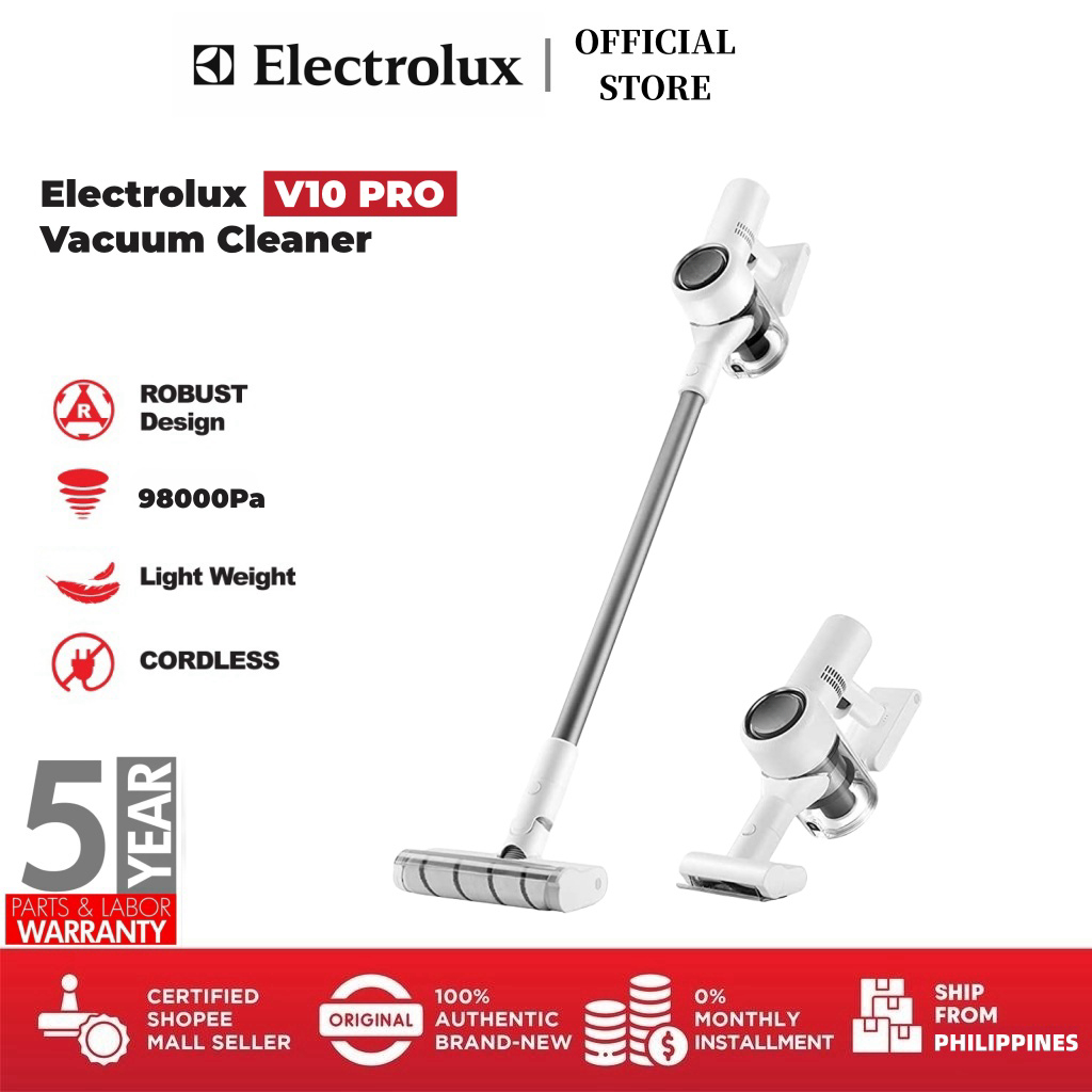 Electrolux Cordless Vacuum Cleaner V10/V20/V50 PRO Wireless High