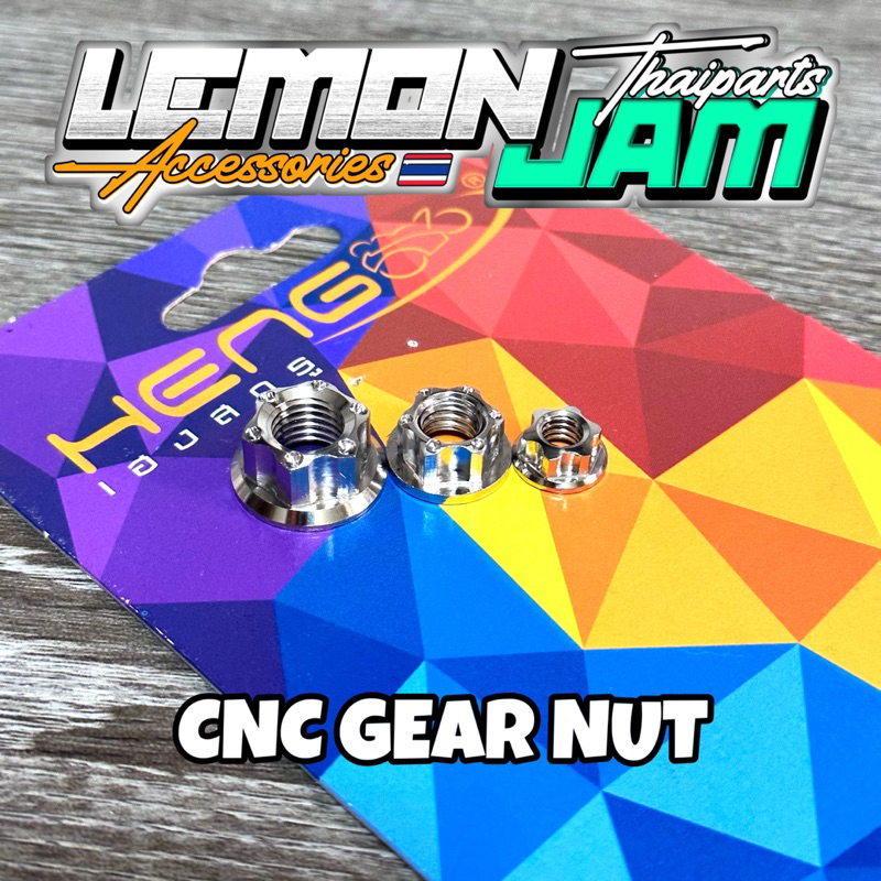 HENG CNC GEAR NUT 14 , 12 , 10 ( UNIVERSAL NUT ) Shopee Philippines