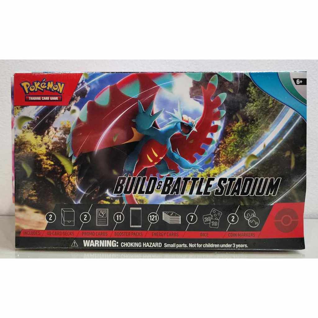 Pokemon TCG Scarlet & Violet Paradox Rift Build & Battle Stadium ...