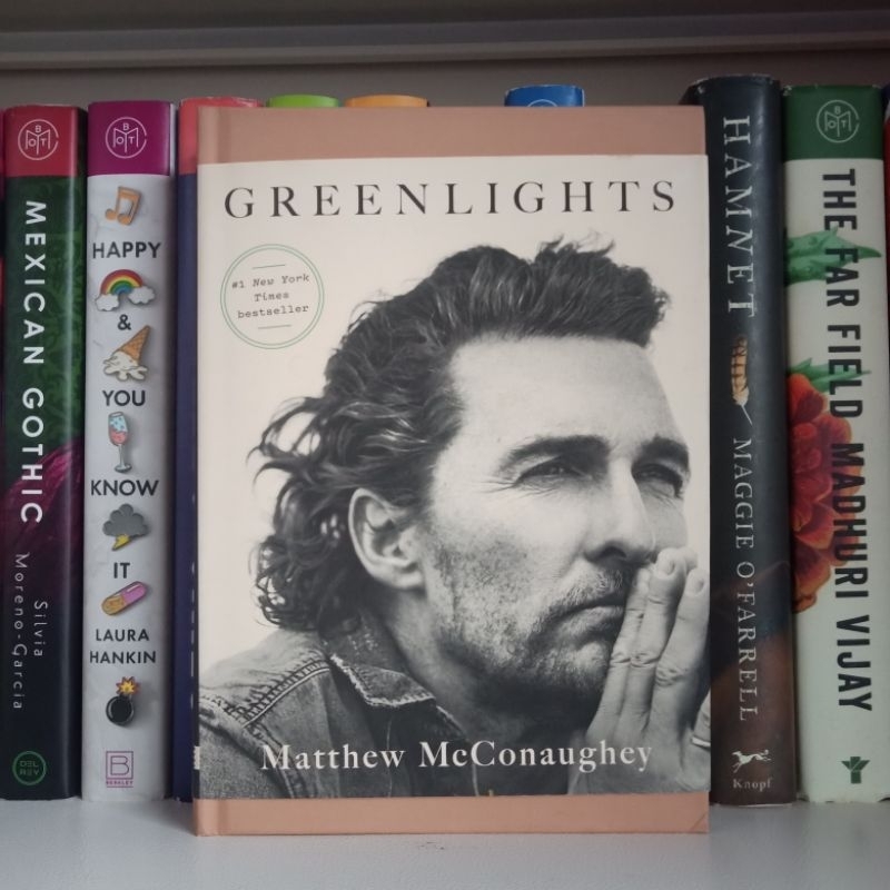 Greenlights by Matthew McConaughey (Hardcover) Shopee Philippines
