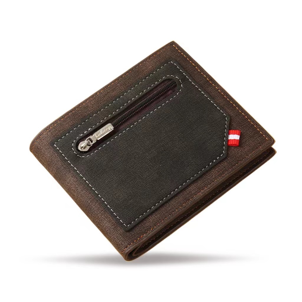 hy bag#9004 korean leather zipper wallet for men | Shopee Philippines