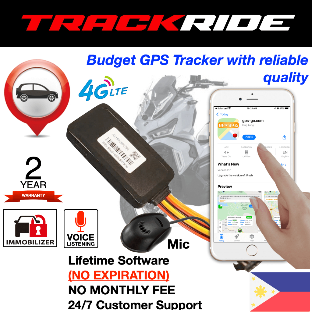 Trackride GT06 OBD2 Portable GPS Tracking Tracker (PERSONAL USE) Car Motorcycle