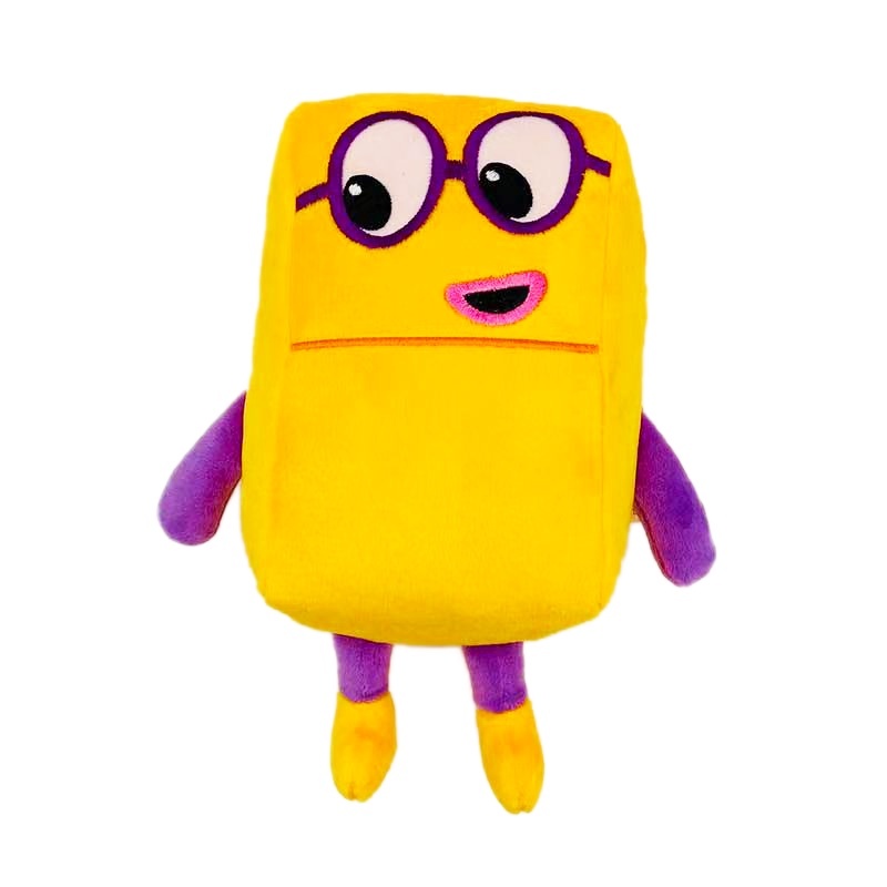 Cute Cartoon Numberblocks Plush Doll Educational Stuffed Toys Number ...