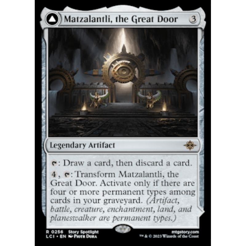 Matzalantli, the Great Door - LCI - Rare - MTG Cards (WotC) | Shopee ...