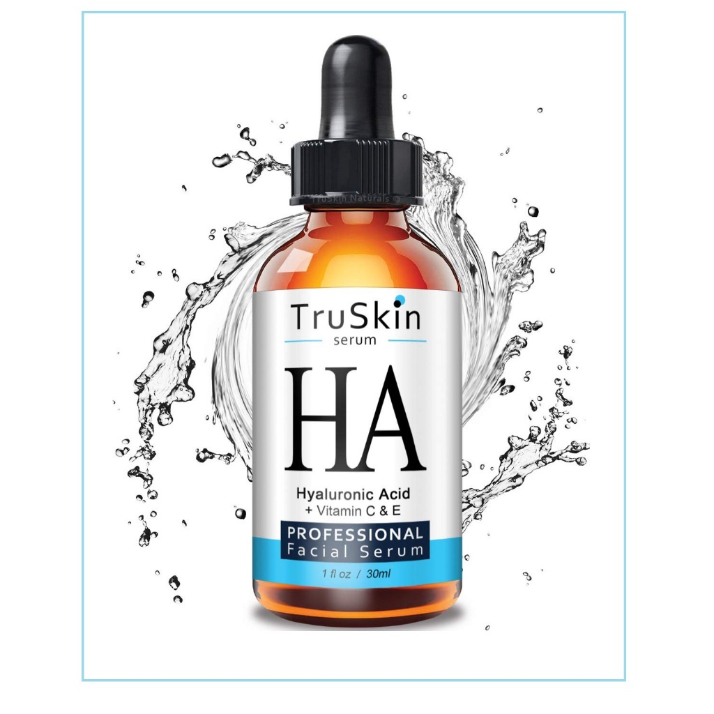 TruSkin HA Hyaluronic Acid Serum with Vitamin C & E 1 fl oz / 30 ml (1