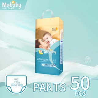 Mubaby Korean Diaper Baby Diapers Imported TAPE/PANTS 50pcs Breathable  Ultra Thin And Dry Unisex
