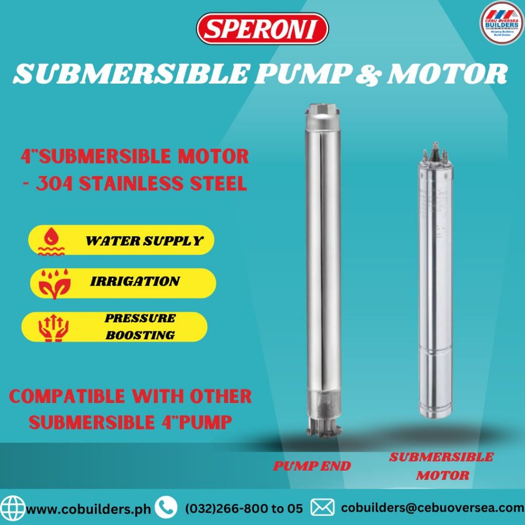 SPERONI Submersible Pump, Motor & Control Box Shopee Philippines