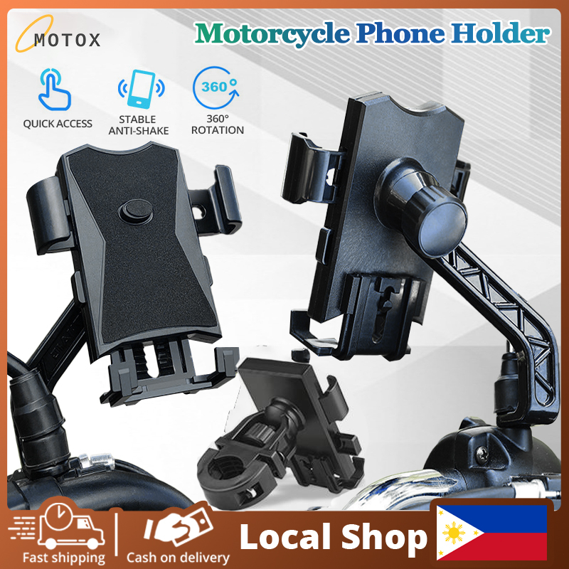 Motorcycle mobile phone holder Multifunctional aluminum alloy mobile ...