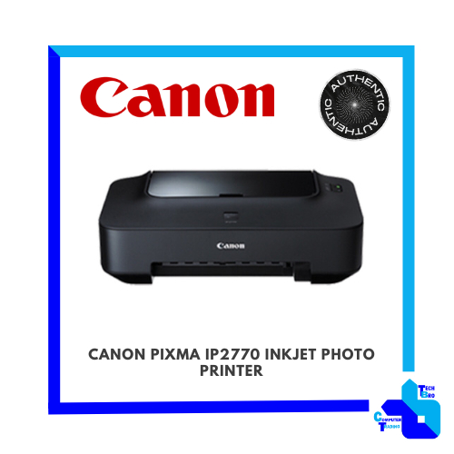Canon Pixma iP2770 Inkjet Photo Printer Shopee Philippines