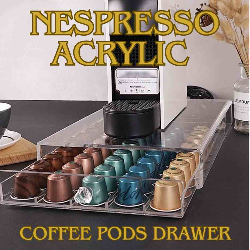 Coffee pod drawer organizer sales
