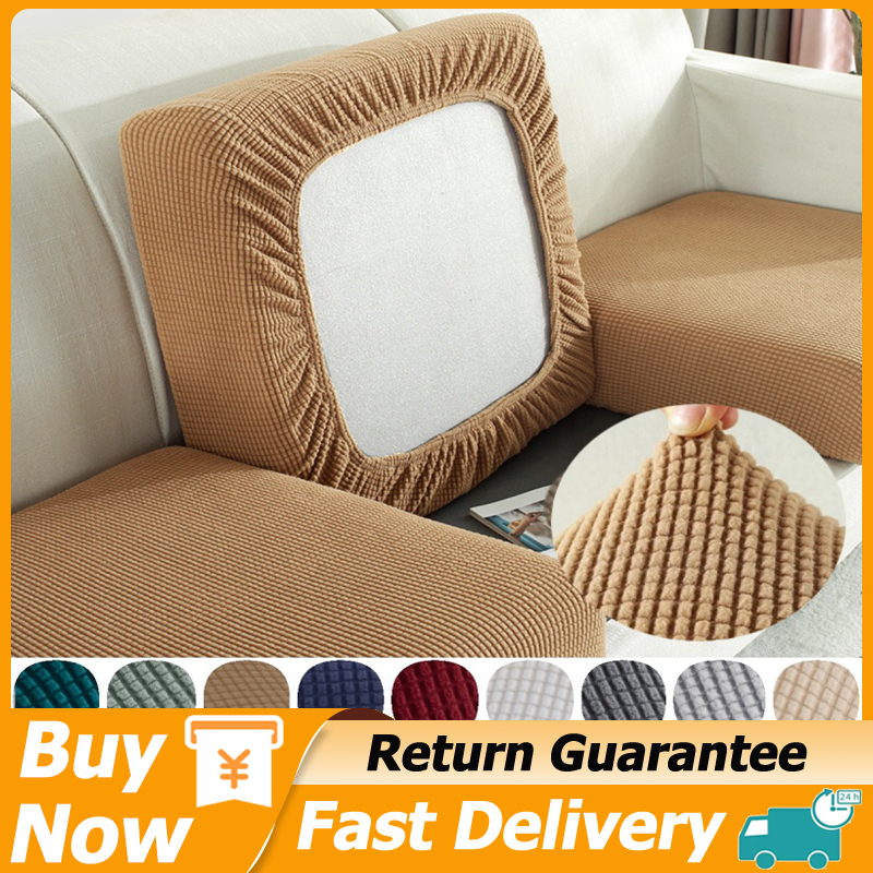 Sofa Seat Cushion Cover Universal Sofa Seater Slip Covers Thick Elastic