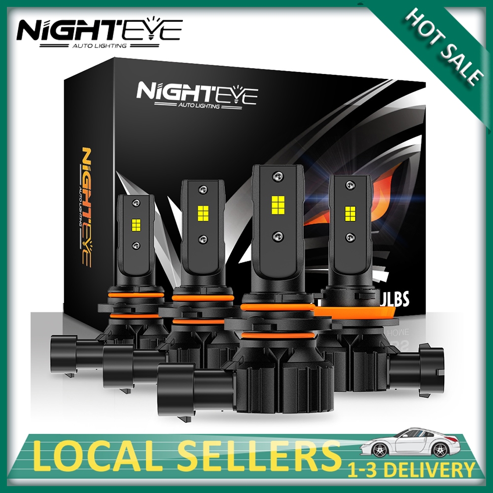 Lampadine H4 Led Auto Lampadine H4 LED NIGHTEYE - 14000LM 6500K Per Auto, Plug And Play Lampadina H7 - Foto 5