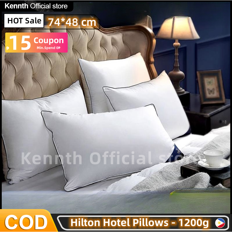 Pillow Authentic Premium, 1200g Hilton Hotel Pillow Highquality fiber