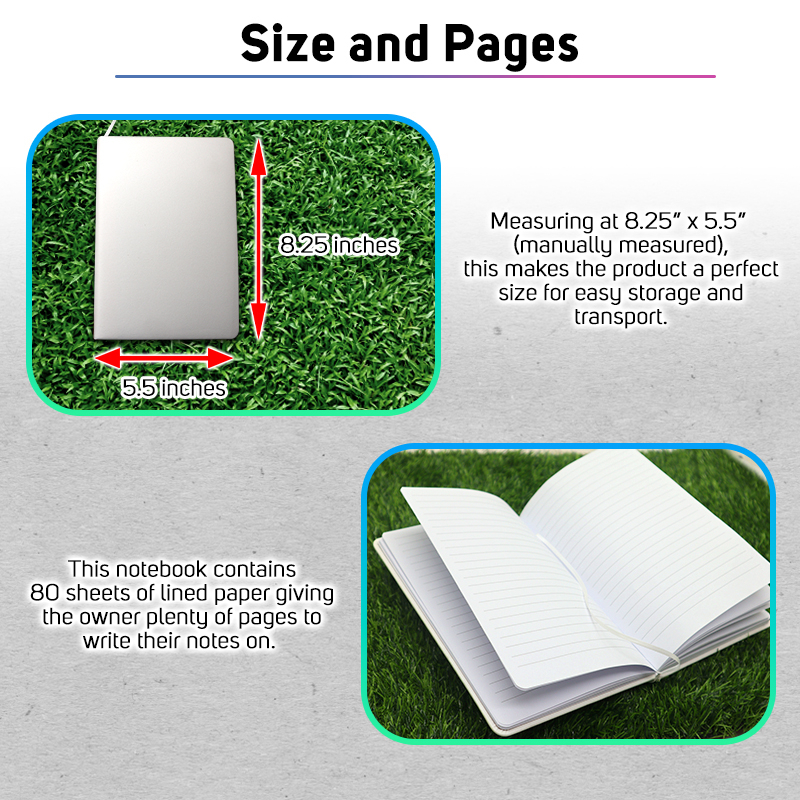 A5 SIZE SUBLIMATION PRINTABLE NOTEBOOK ( 80 SHEETS ) | Shopee Philippines