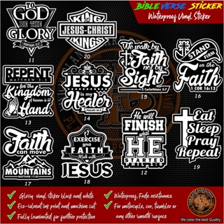 Christian Stickers for Sale
