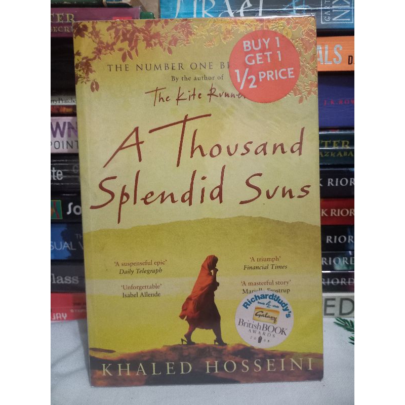 A THOUSAND SPLENDID SUNS LARGETP BY KHALED HOSSEINI | Shopee Philippines
