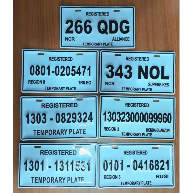 GALVANIZE METAL TEMPORARY PLATE | Shopee Philippines