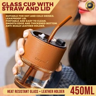 1pc Double Wall Glass Cup With Handle, High Transparent Heat Insulated  Anti-scald Coffee Mug Tea Cup Latte Mug