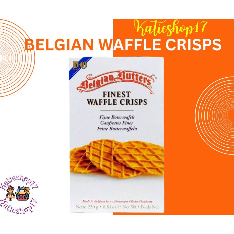 Belgian Butter Finest Waffle Crisps 250g | Shopee Philippines