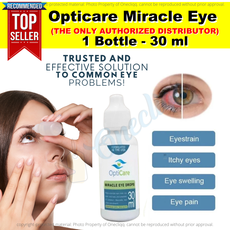 OptiCare Miracle Eye Drops Protect your eyes from result of Long