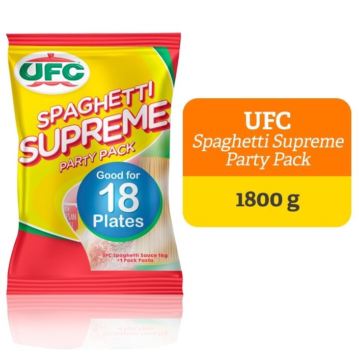 UFC Spaghetti Supreme Party Pack | Shopee Philippines