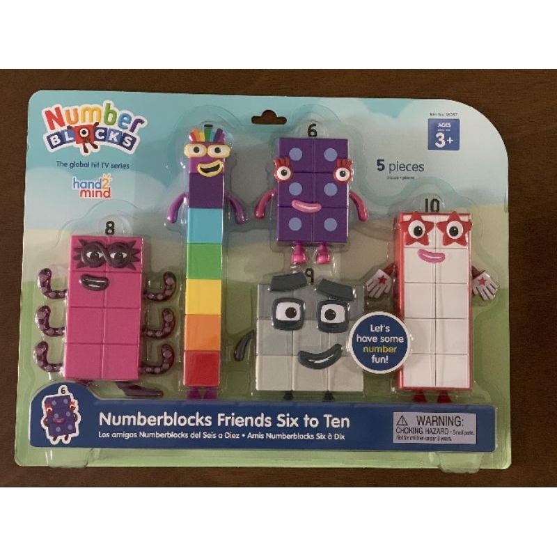 Numberblocks Friends Six To Ten, Toy Figures Collectibles 