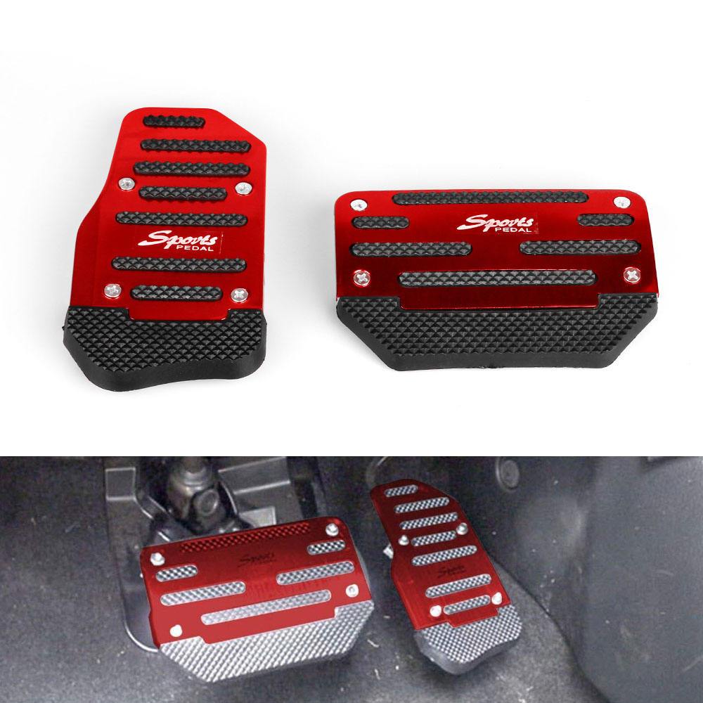 KSL Car Pedal Cover Set Manual Transmission Auto Vehicle Nonslip Pedal
