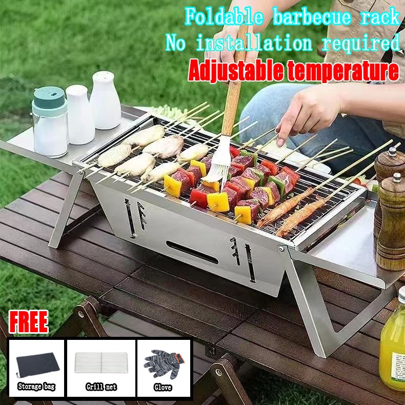 Folding Barbecue Portable Outdoor Barbecue Rack Indoor And Outdoor   Ph 11134207 7r991 Loq87ud2umeoe0