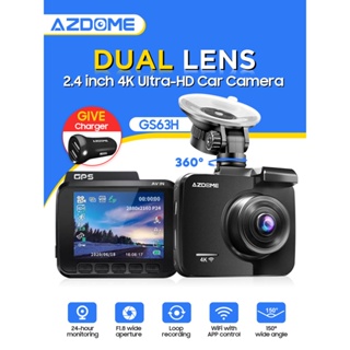 AZDOME GS63H 4K Ultra HD 2160P Car Dash Cam with WiFi & GPS Night