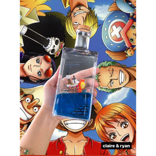 One Piece Action Figures - Floating Merry Thousand Sunny Barco Fluid Drift  3D Ship Bottle