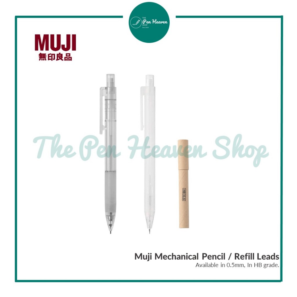 Muji Mechanical Pencil / Refill Leads (Authentic) Shopee Philippines