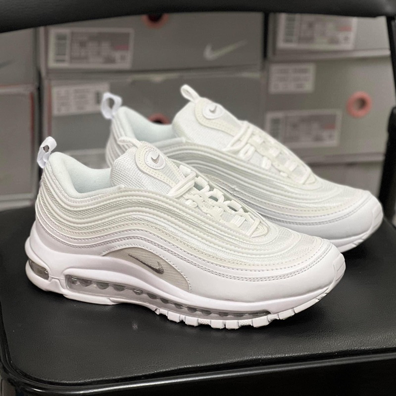 All white air max 97 best sale triple white