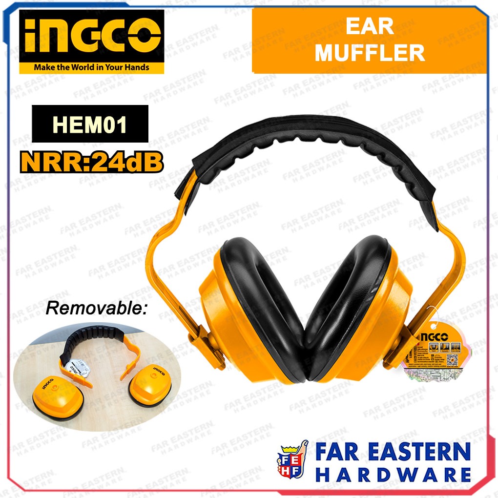 INGCO Ear Muffs Muffler Removable HEM01 INHT Shopee Philippines