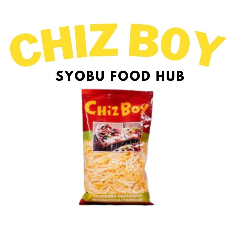 Chizboy Processed Cheese Cheddar Grated Parmesan Shredded Mozarella