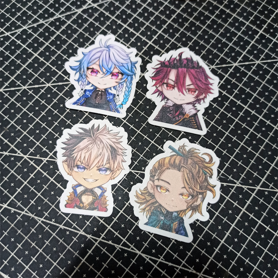 HOLOSTARS EN TEMPUS ARMIS hololive production Waterproof Vinyl Stickers ...