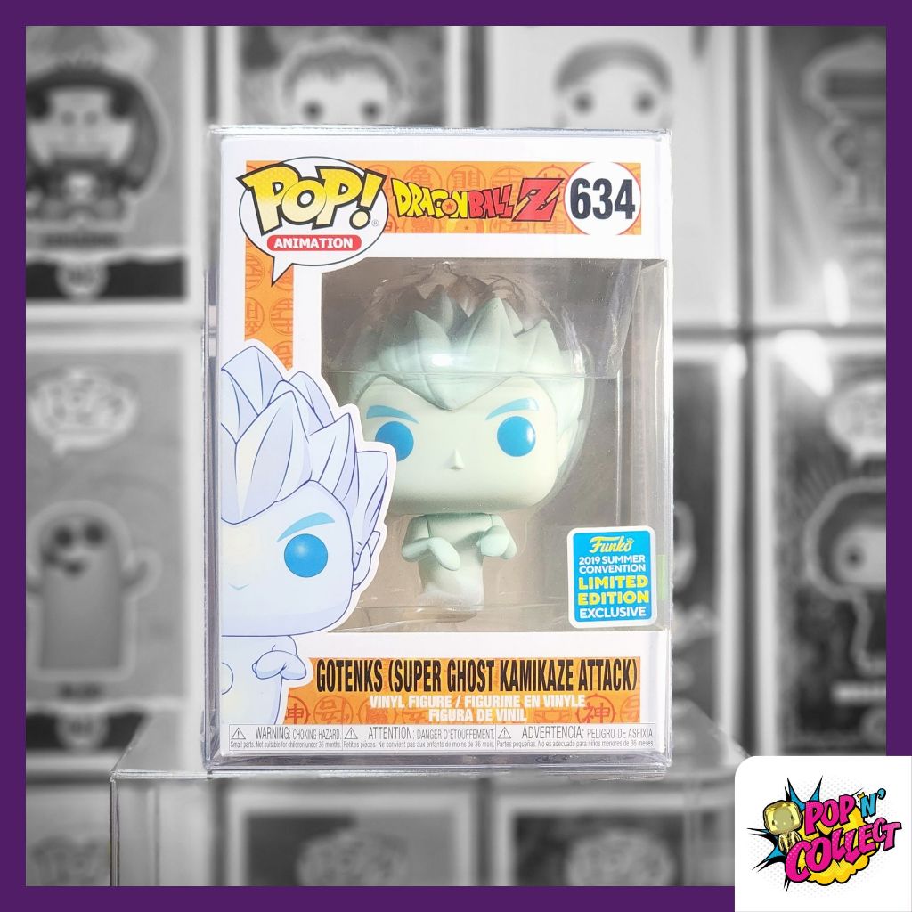 Funko Pop! DBZ - Gotenks (Super Ghost Kamikaze Attack) 634 w Free ...